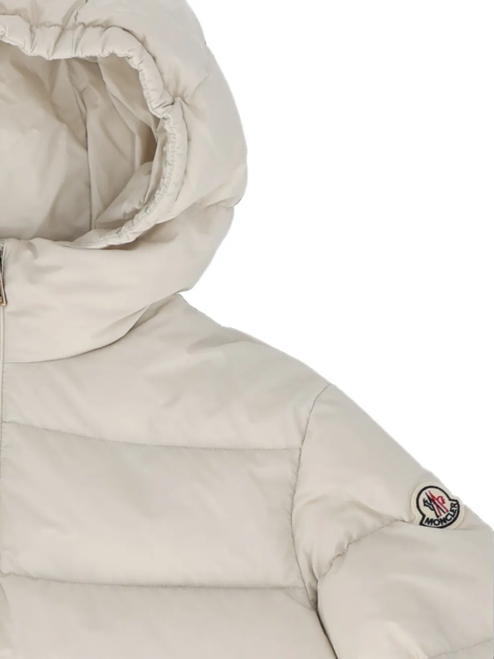 Moncler Enfant Xhante gewatteerd jack Beige