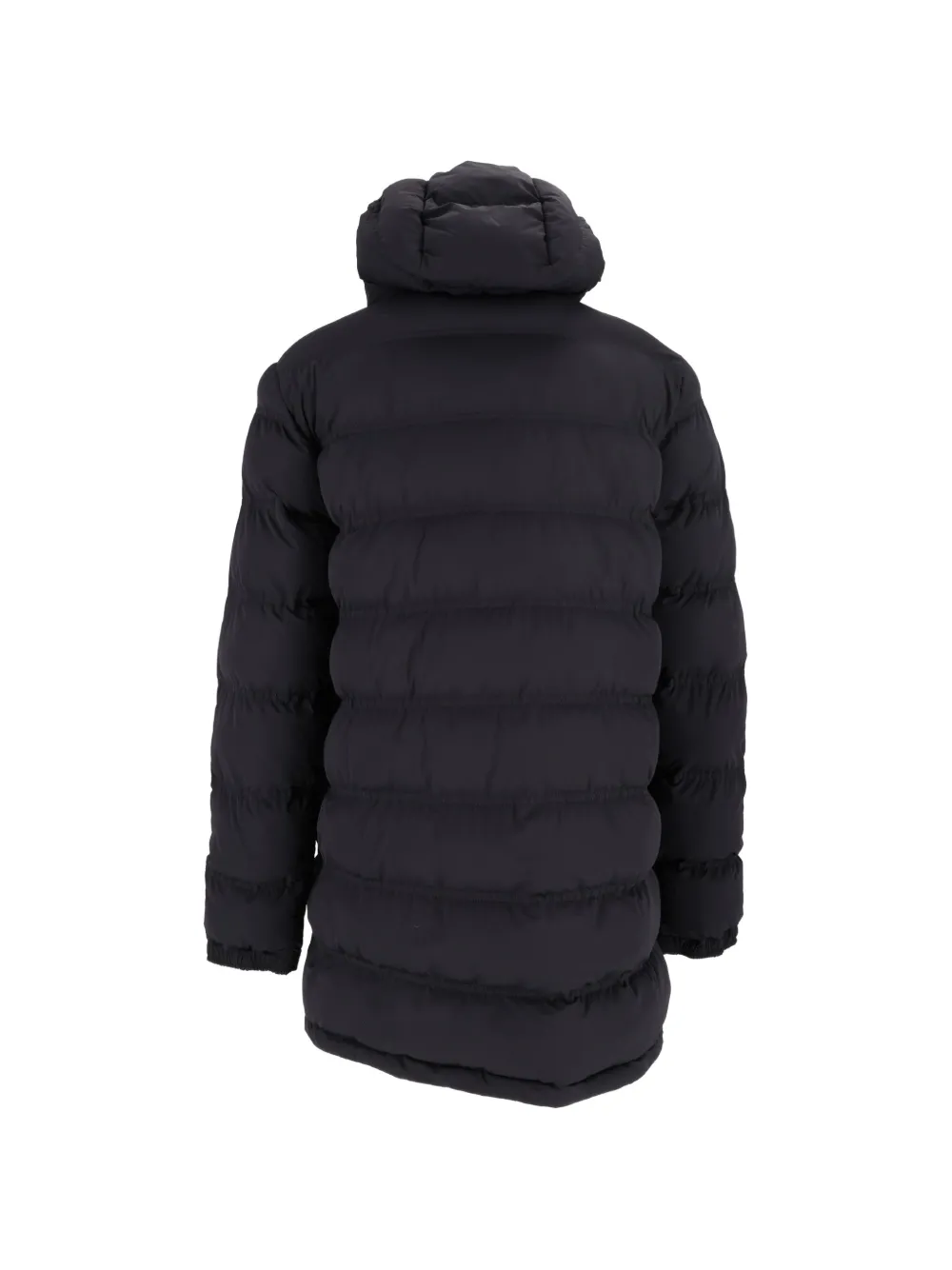 ASPESI quilted hooded parka Blauw