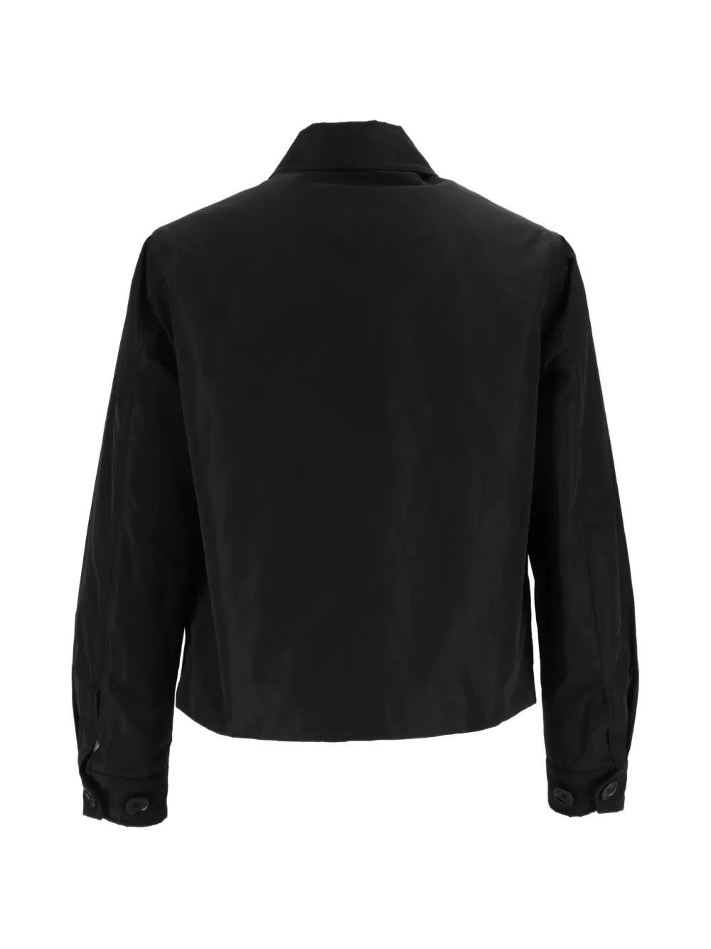 ASPESI button-up patch-pocket jacket Zwart