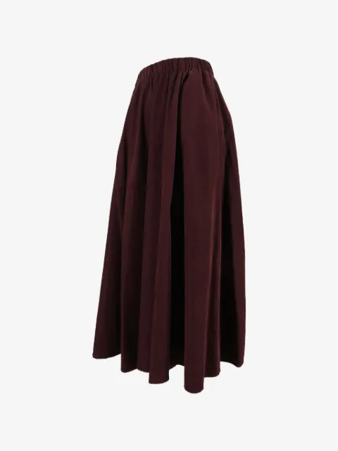 ASPESI elasticated-waist long skirt