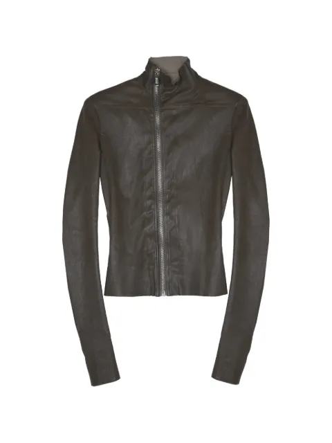 Rick Owens chamarra Gary de piel