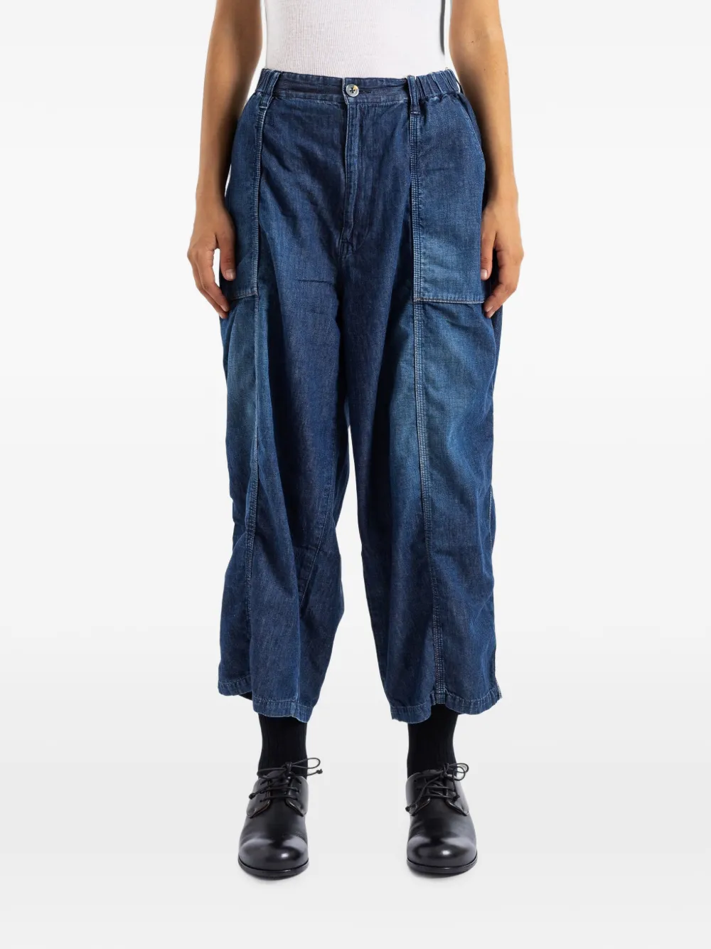 COTTLE flap-pocket jeans - Blau