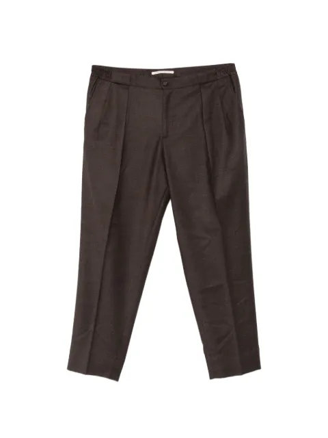 Briglia 1949 Portobellos pleated pressed-crease trousers