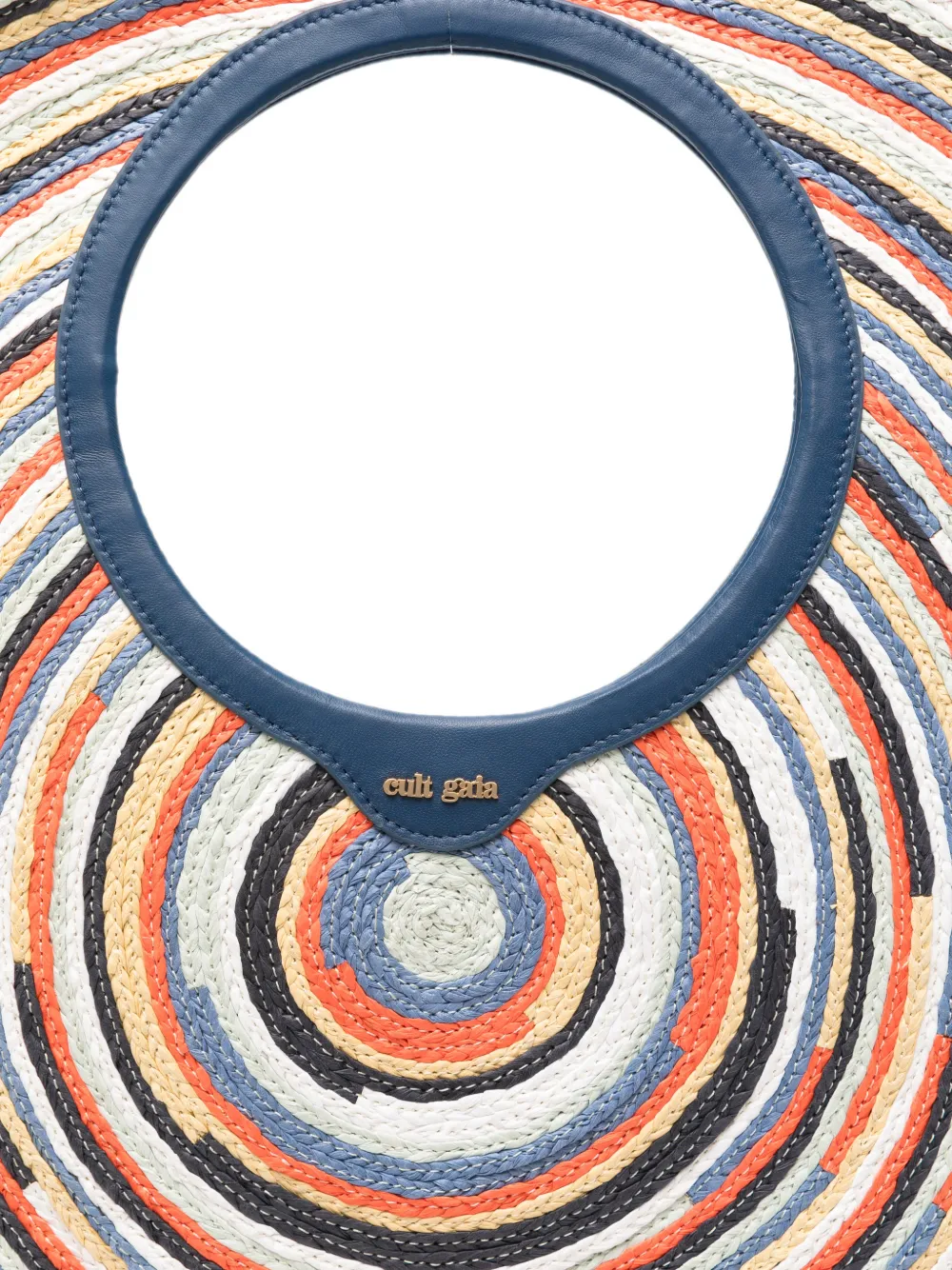 Cult Gaia Amun gestreepte shopper Blauw