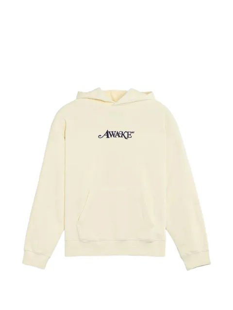 Awake NY sudadera con capucha y logo bordado