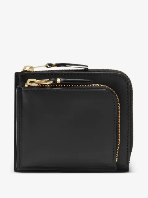 Comme Des Garçons Wallet outside-pocket zip-around wallet