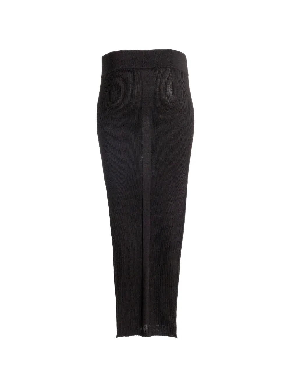 Rick Owens High waist maxi-rok Zwart