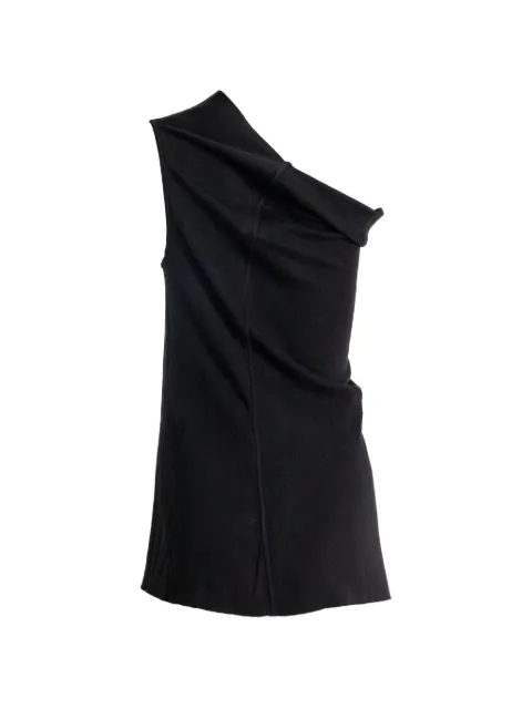 Rick Owens one-shoulder draped top