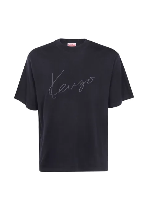 Kenzo logo-embroidered T-shirt