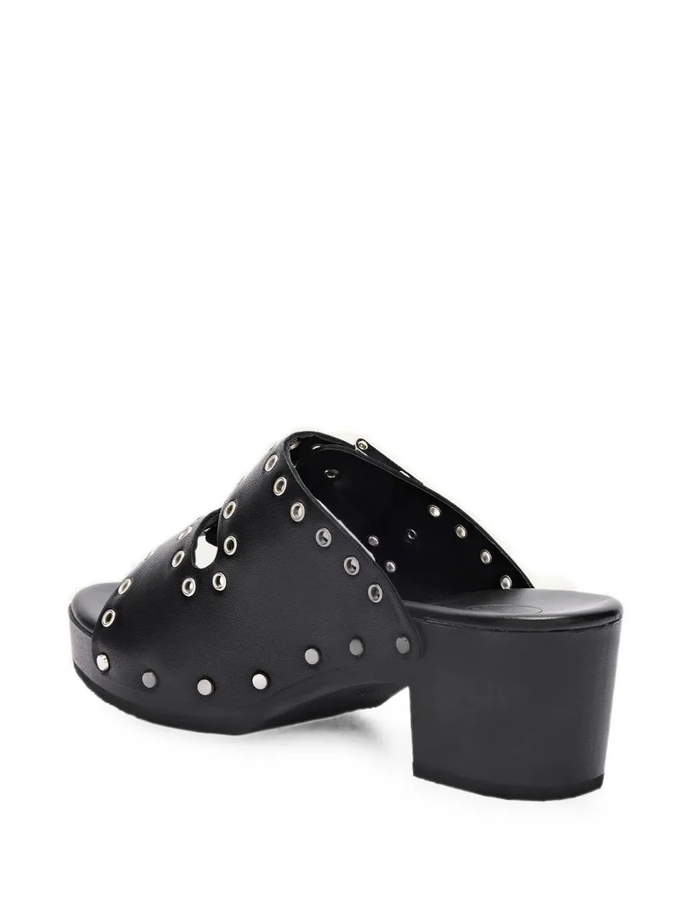 Scholl Pescura Ibiza sandalen met hak Zwart
