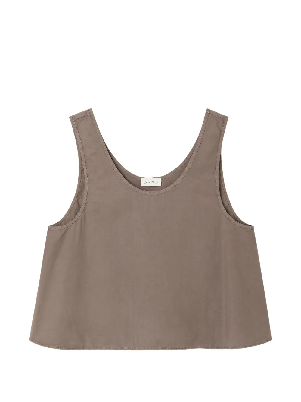American Vintage Bailow A-line tank top - Marrone