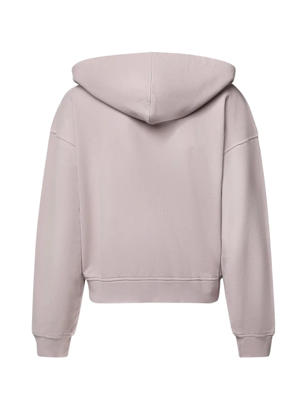 PINKO Hoodie met logo-reliëf en rits Roze