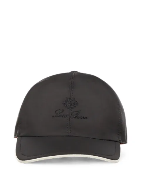 Loro Piana embroidered-logo baseball cap