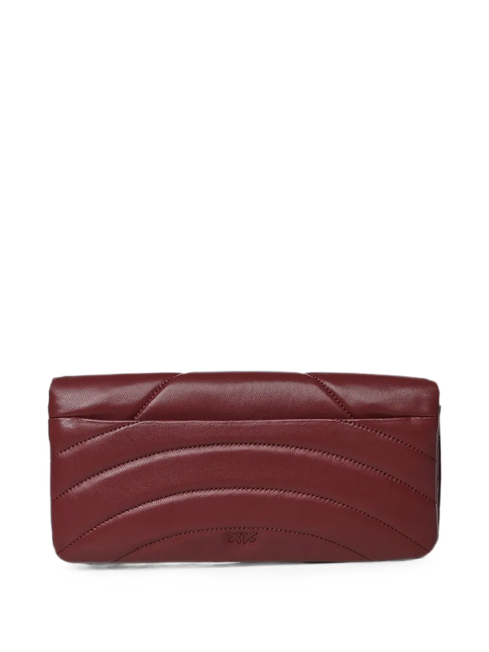 PINKO Love Bird gewatteerde schoudertas Rood