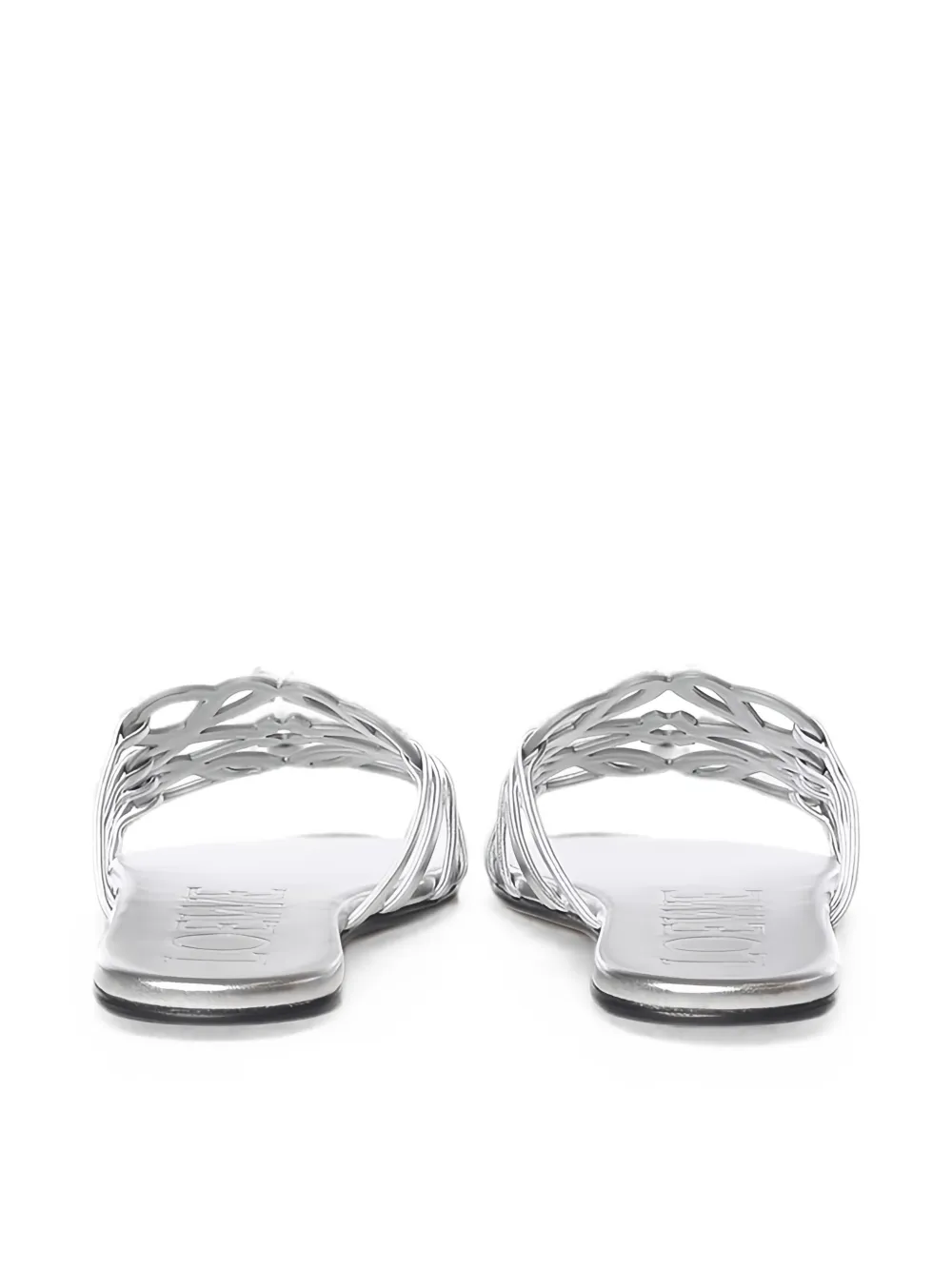 LOEWE Petal Anagram sandals Zilver
