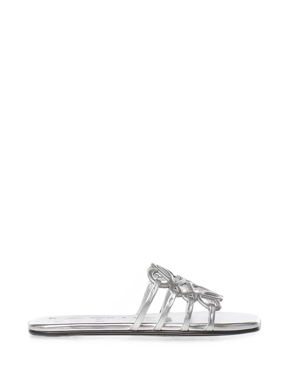 LOEWE Petal Anagram sandals Zilver