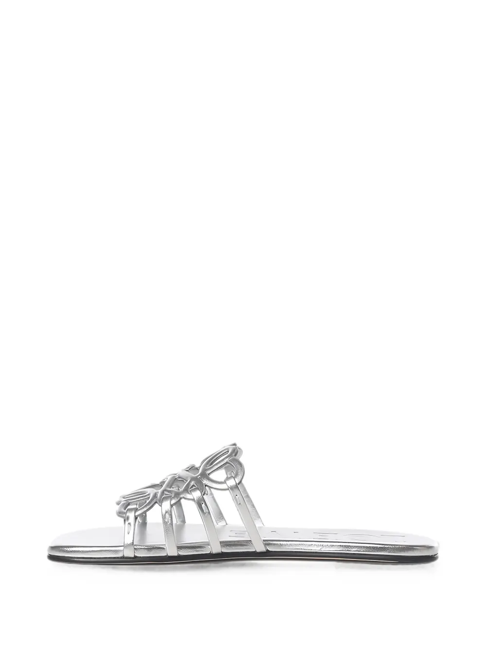 LOEWE Petal Anagram sandals Zilver