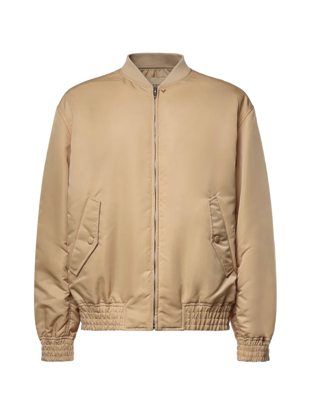 Valentino Garavani zip-up bomber jacket - Nude