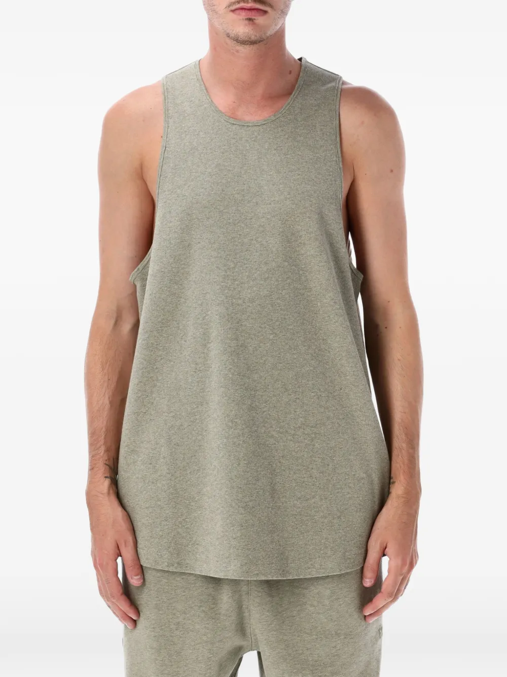 FEAR OF GOD ESSENTIALS ribbed essential tank - Grigio