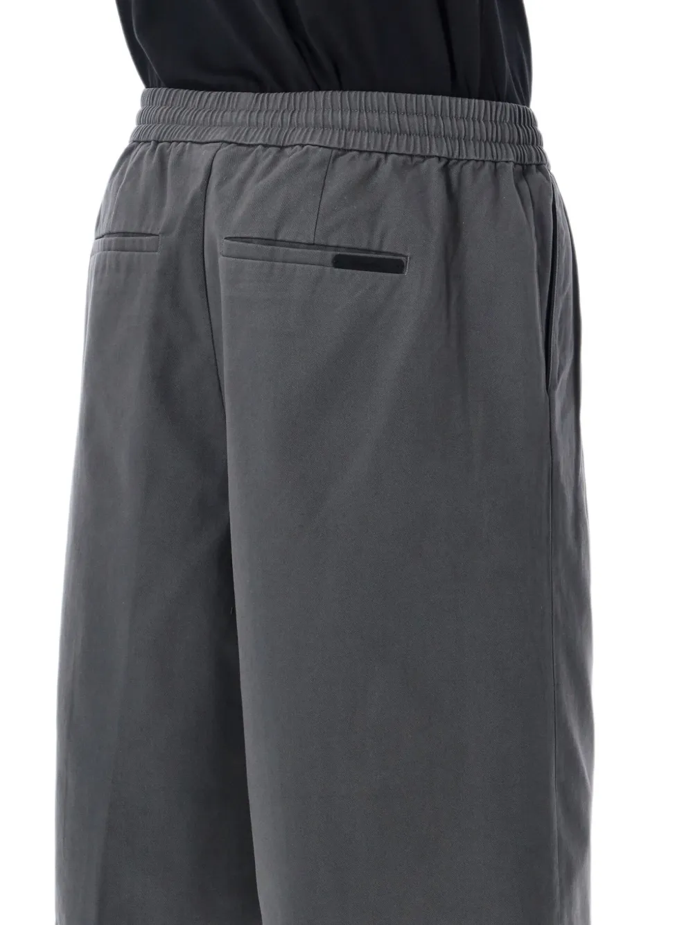 FEAR OF GOD ESSENTIALS bermuda shorts met trekkoord Grijs