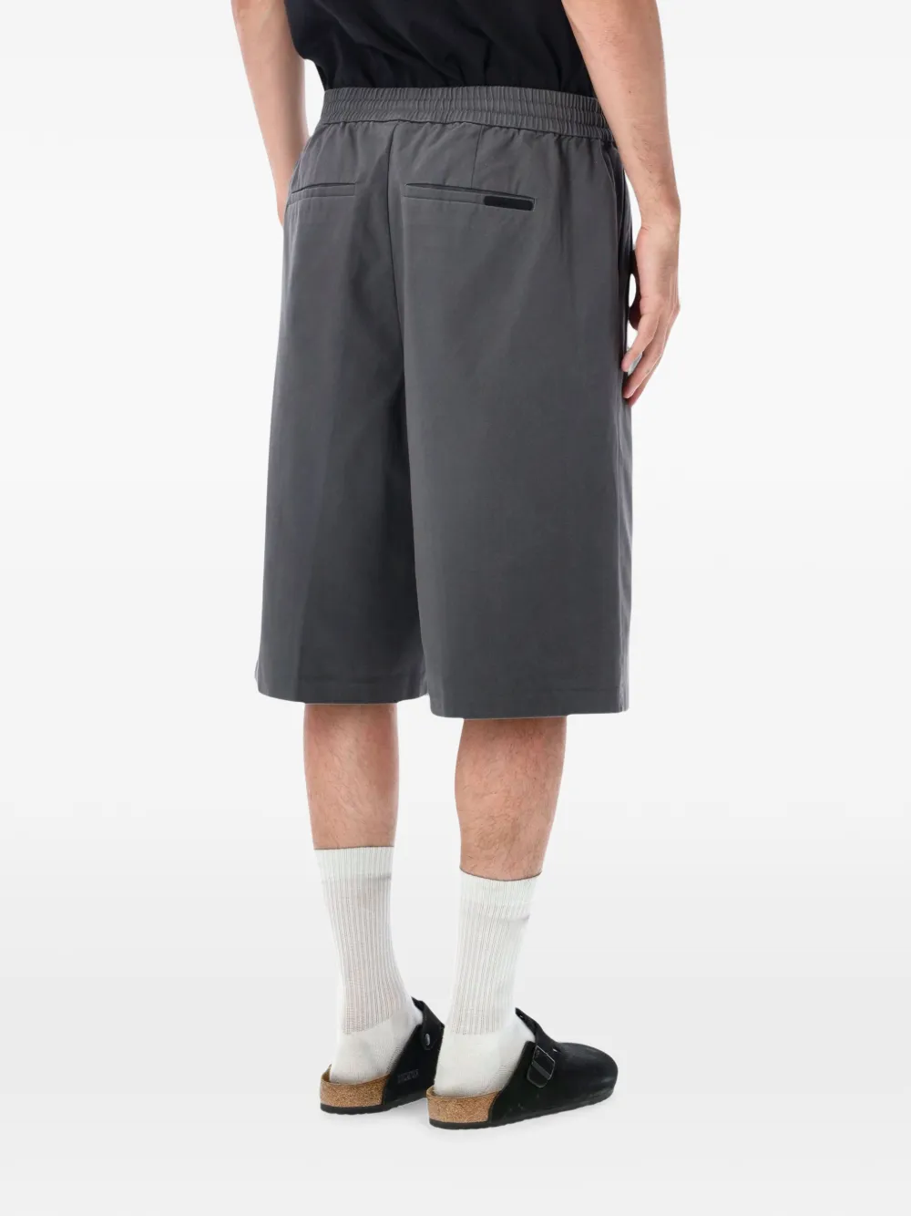 FEAR OF GOD ESSENTIALS bermuda shorts met trekkoord Grijs