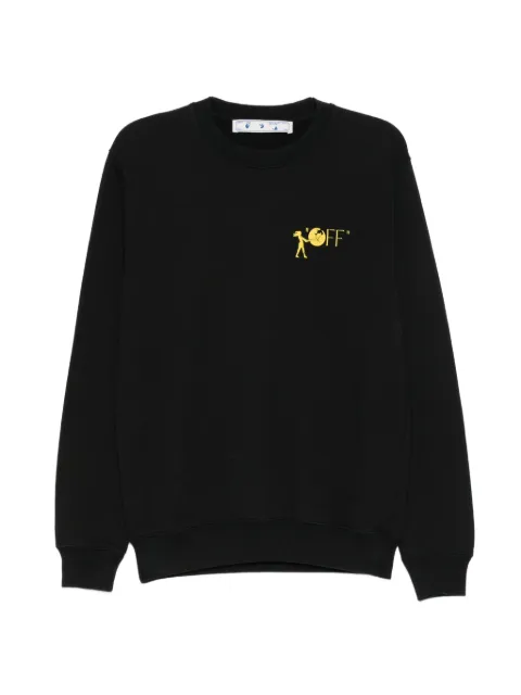 Off-White logo-print sweatshirt