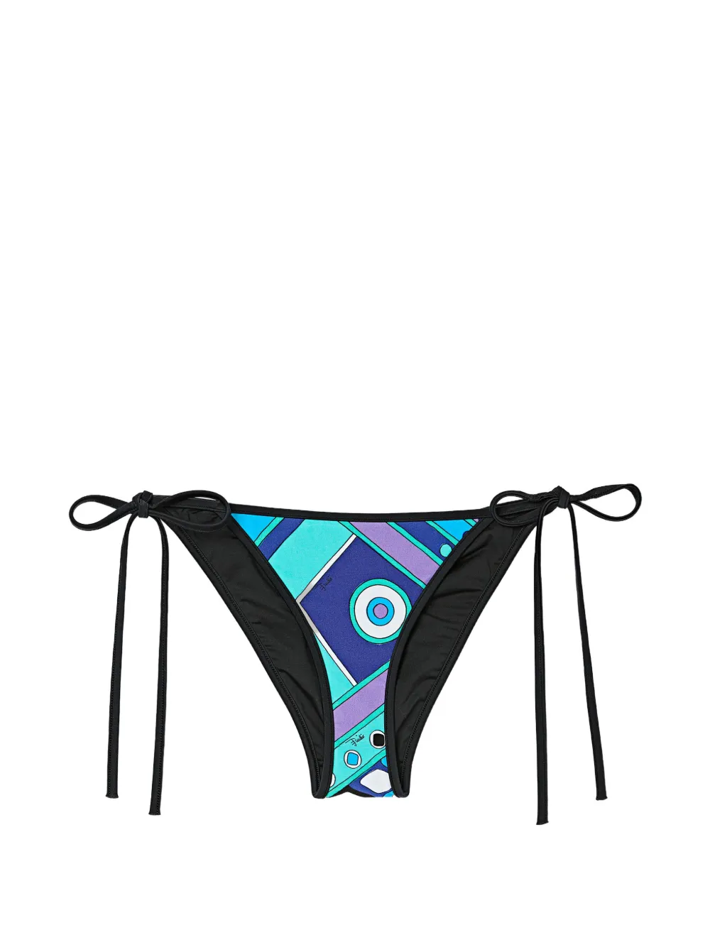 PUCCI Vivara-print bikini bottom - Blu