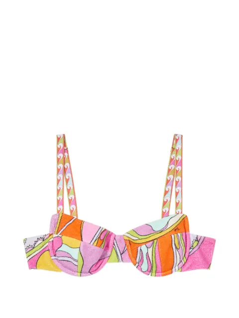 PUCCI Orchidee-print cotton-terry top