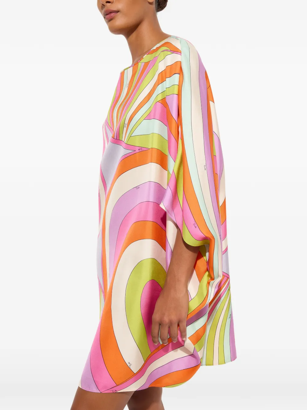 PUCCI Tuniek met print Oranje