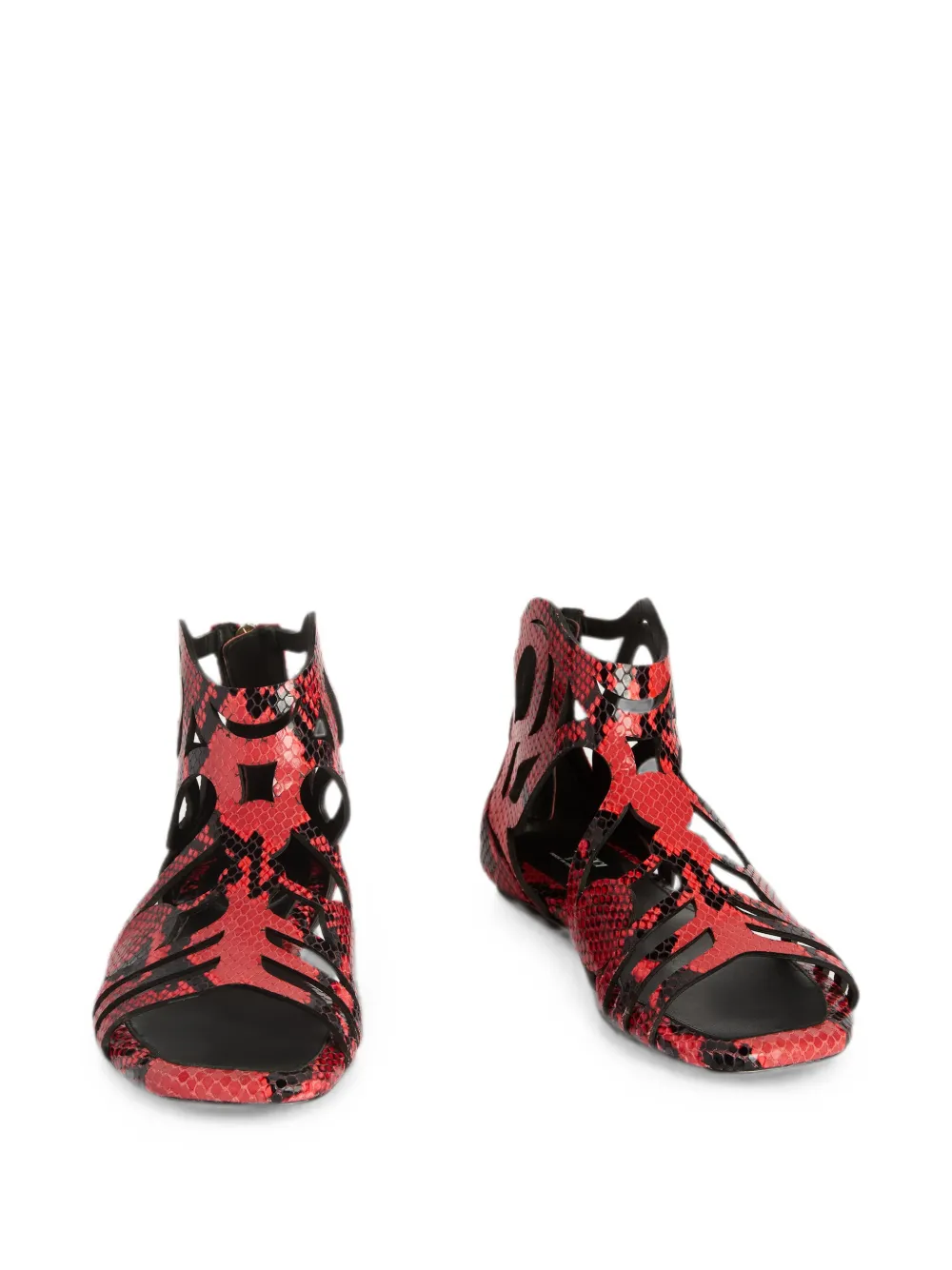 PUCCI Gladiator low-top sandalen Oranje