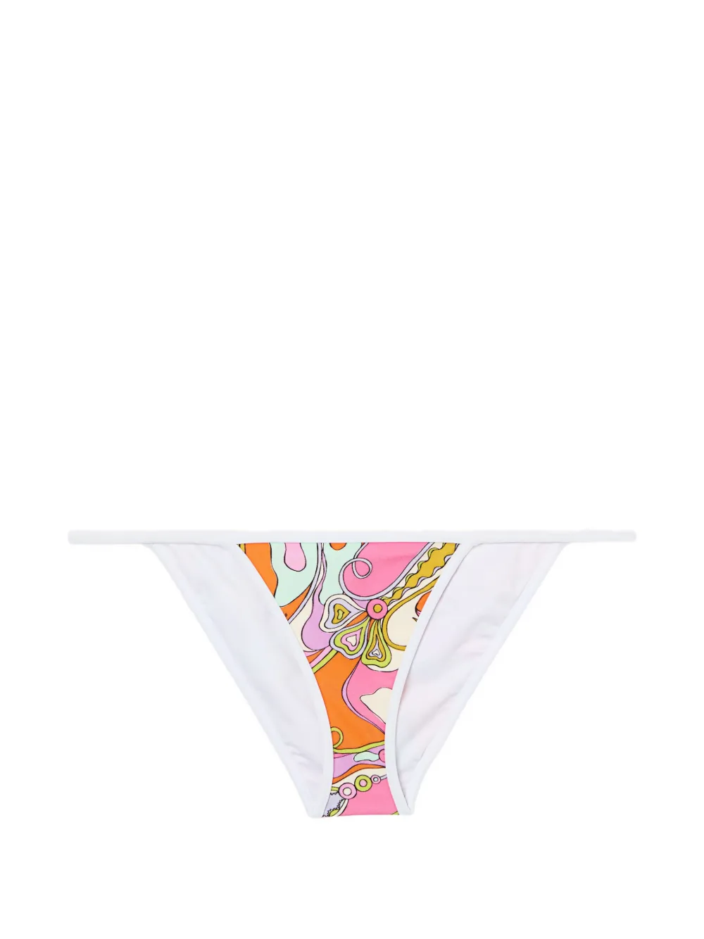 PUCCI Slip bikini con stampa Orchidee - Rosa
