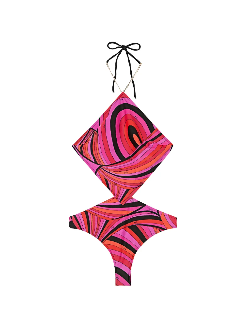PUCCI Trikini con stampa Iride - Rosa