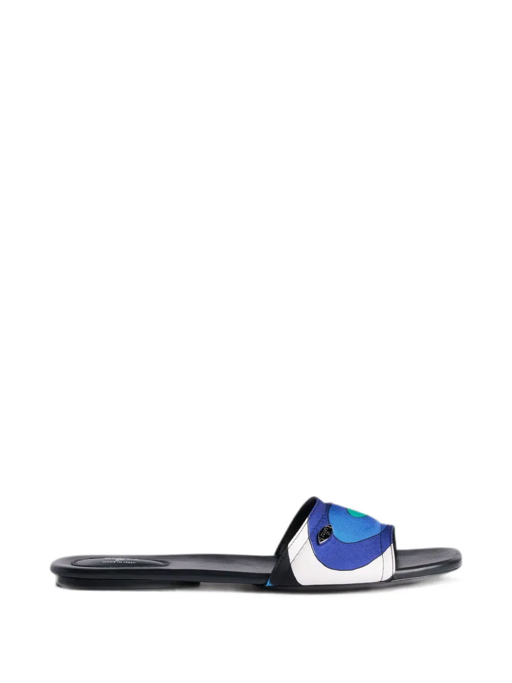 PUCCI Iride-print slides - Blau