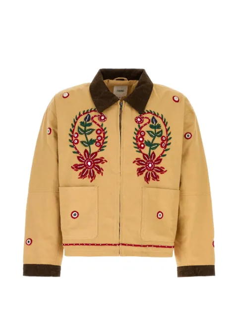 FOUND embroidered canvas jacket