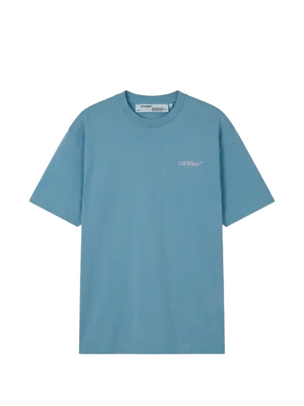 Off-white Ｔシャッツ　ブルー 36998777_69415596_600.jpg