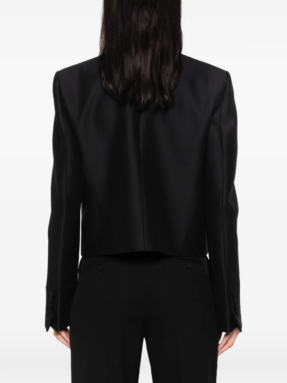 TOM FORD Jack met contrasterende afwerking Zwart