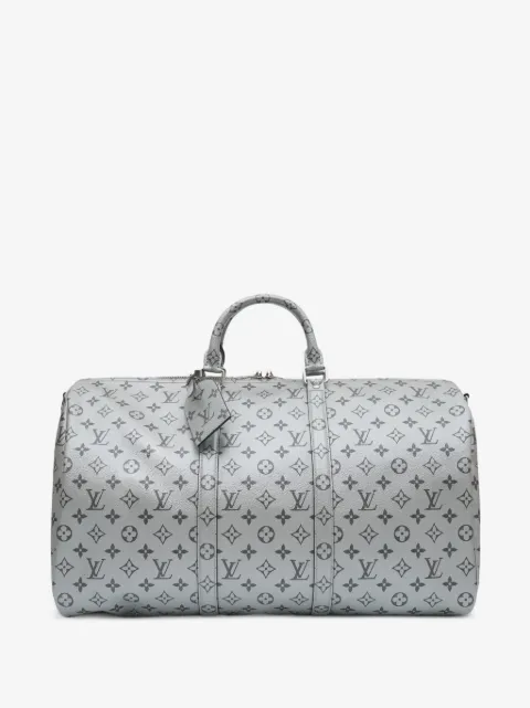 Louis Vuitton Pre-Owned 50 Monogram metallic keepall bandouliere holdall