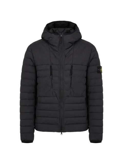 Stone Island logo-patch padded jacket