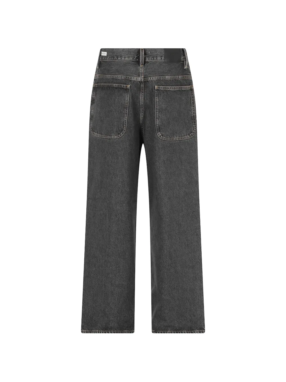 Sunflower Straight jeans met stonewashed-effect Zwart