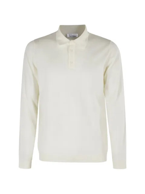 Roberto Collina long-sleeve polo-collar sweater