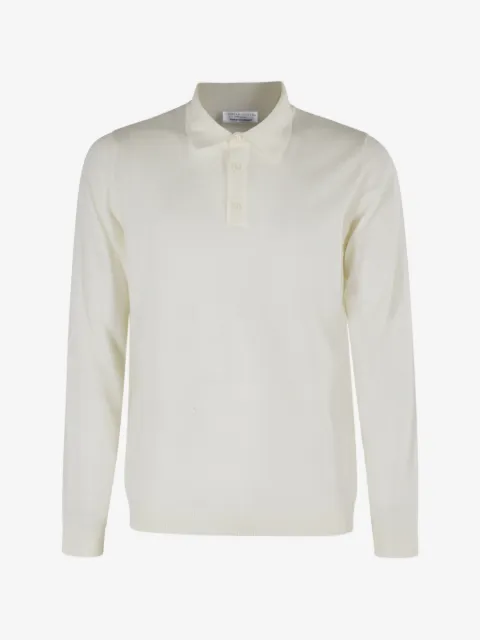 Roberto Collina long-sleeve polo-collar sweater