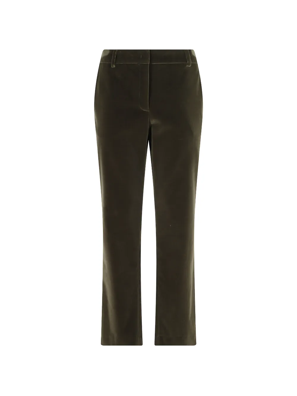 La DoubleJ 24/7 velvet flared trousers - Verde