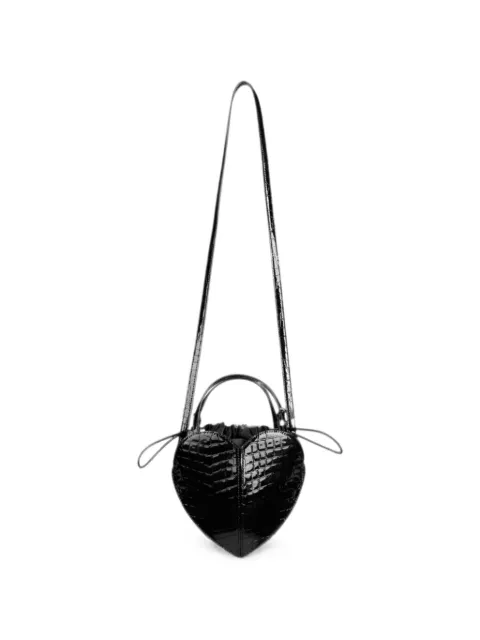 ROTATE BIRGER CHRISTENSEN The Heart croc-effect heart bag