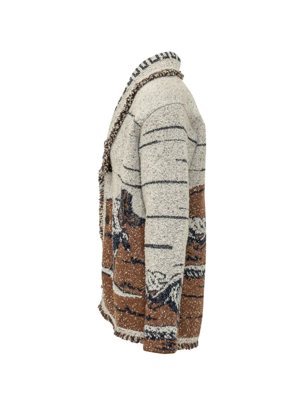Alanui Vest met franje afwerking Beige
