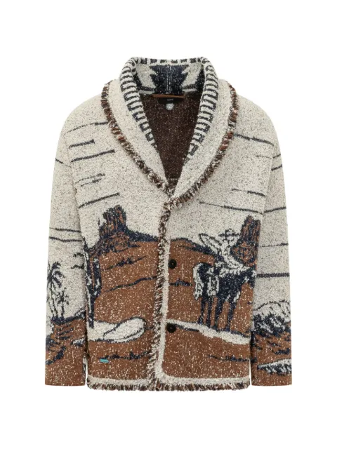 Alanui fringe-trimmed cardigan