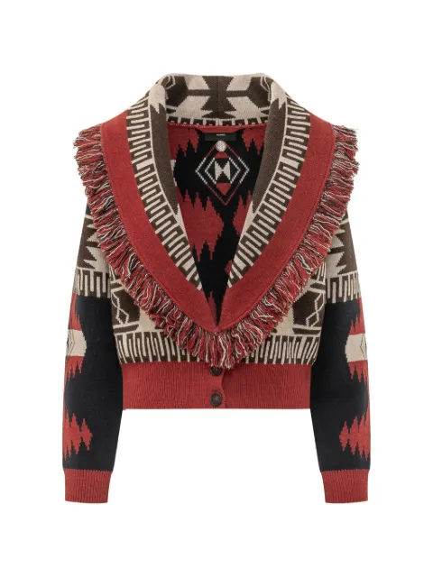 Alanui Icon fringe-trim cardigan