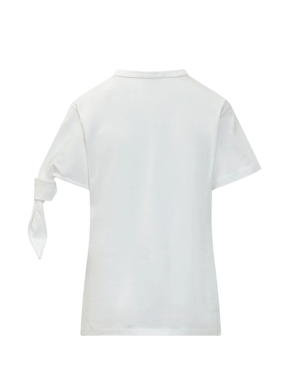 JW Anderson T-shirt met geknoopt detail Wit