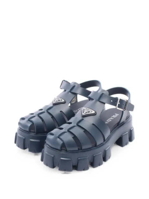 Prada Pre-Owned sandalias Monolith 2020