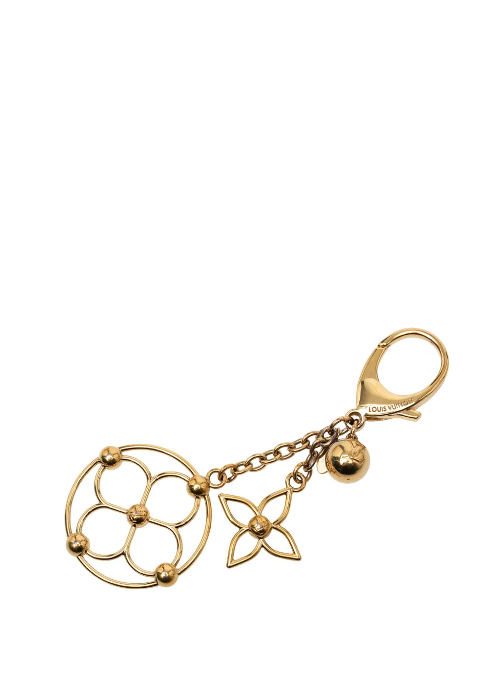 Louis Vuitton Pre-Owned 2014 Gold Plated Bloomy Bag key chain