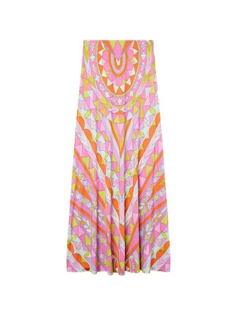 PUCCI Manuba-print long skirt